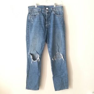 H&M Vintage high cropped jeans